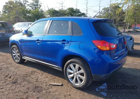 2015 Mitsubishi Outlander Sport Es из США, поврежденный, VIN 4A4AP3AU7FE057576
